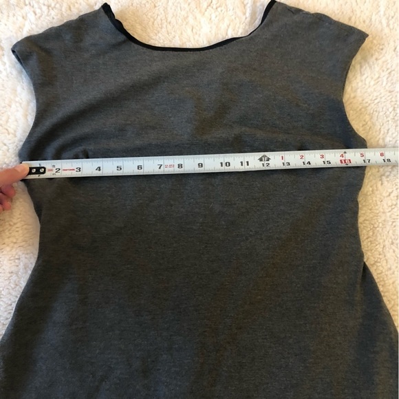 Banana Republic laser cut ponte sheath dress sleeveless size 4 - Picture 7 of 13